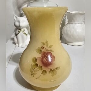 Vintage Alabaster Onyx Marble Stone Mini Vase/Candle Holder